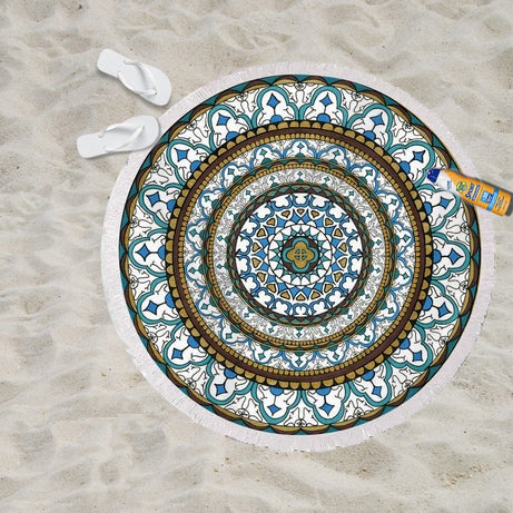 Round Beach Towels