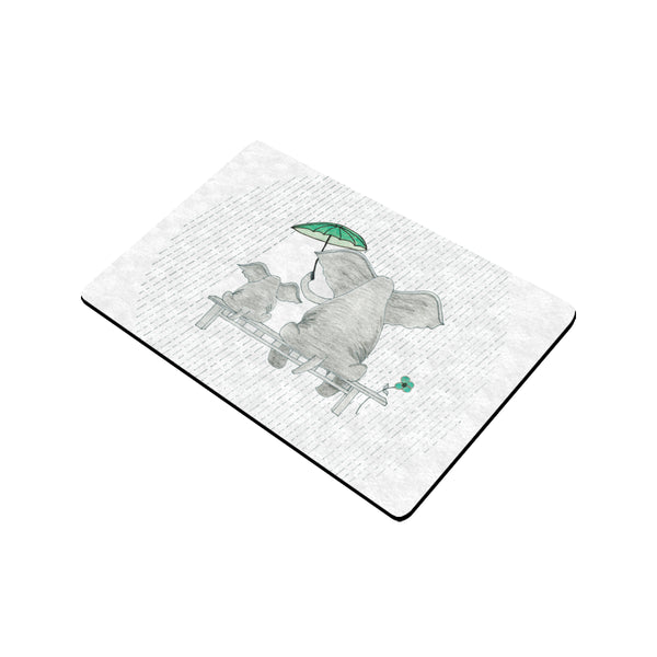 Elephant Mumma Love - Green - Doormat