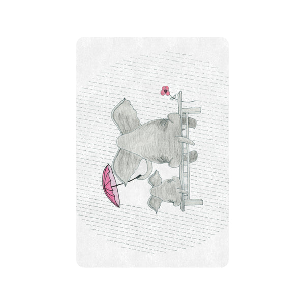 Elephant Mumma Love - Pink - Doormat