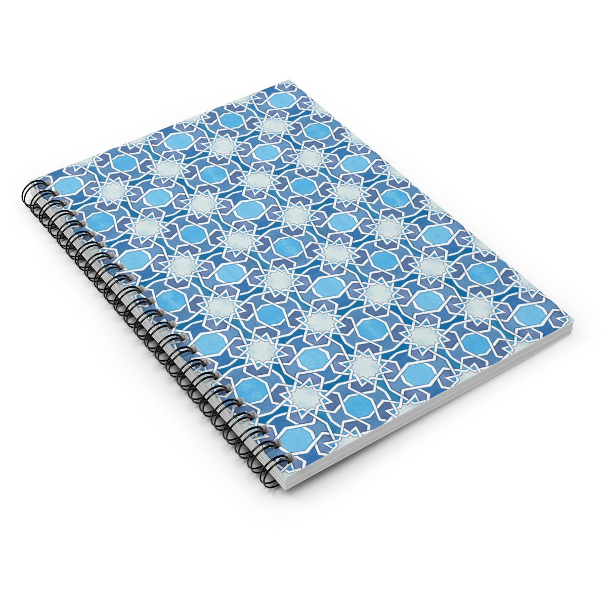 Mustansiriya Blue - Spiral Notebook