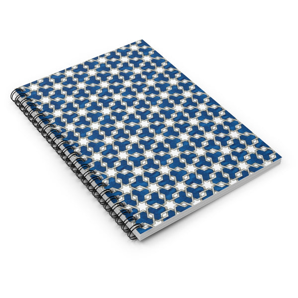 Esfreglue Blue - Spiral Notebook