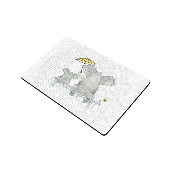 Elephant Mumma Love - Yellow - Doormat