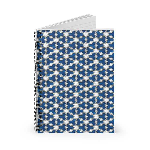 Esfreglue Blue - Spiral Notebook