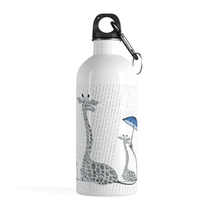 Giraffe Mumma Love - Stainless Steel Water Bottle