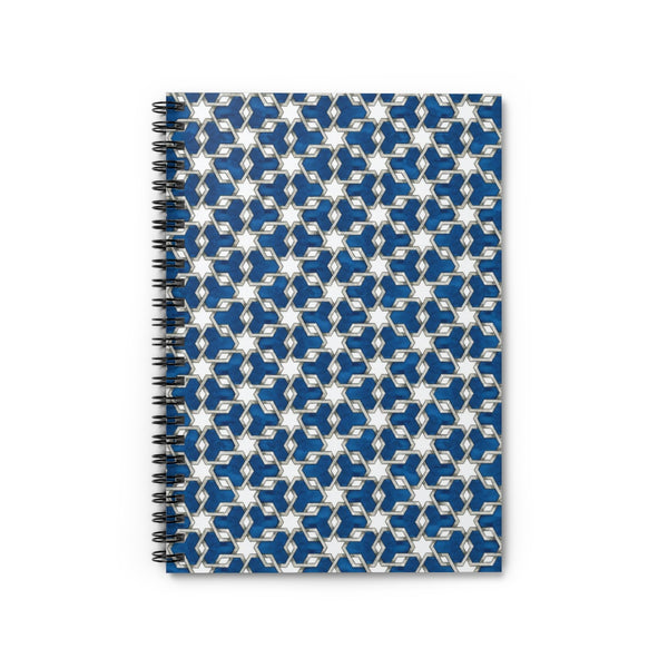 Esfreglue Blue - Spiral Notebook