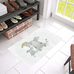 Elephant Mumma Love - Yellow - Doormat