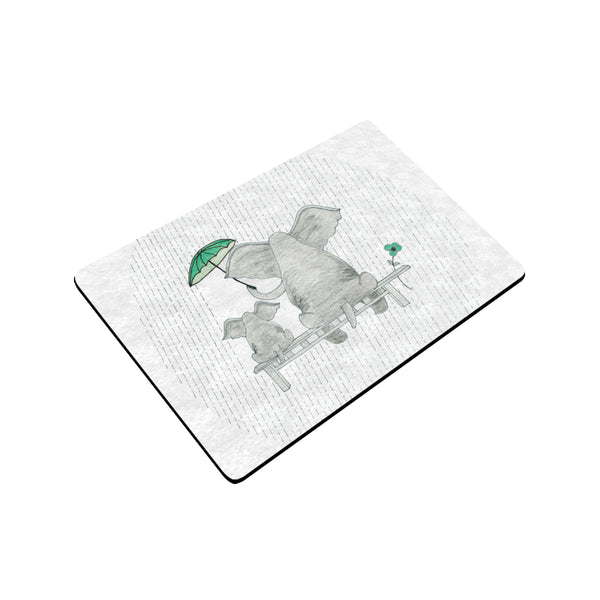 Elephant Mumma Love - Green - Doormat