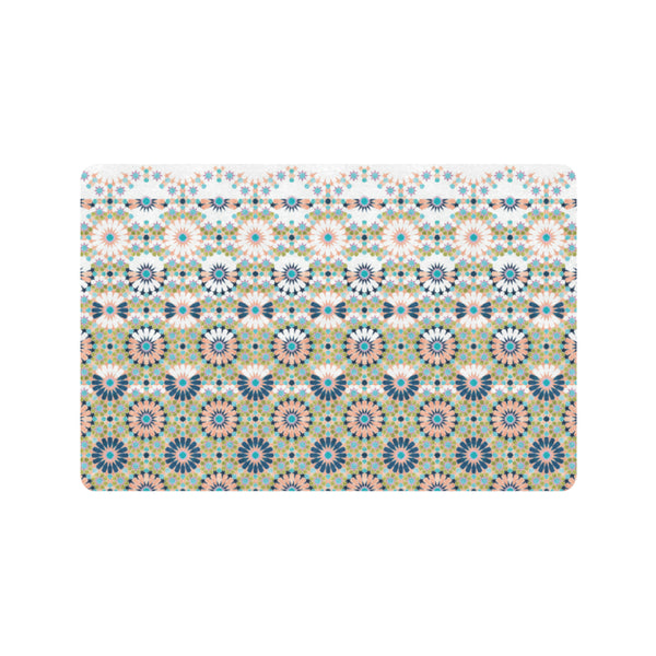 Alhambra Tile - Living Coral - Fading Design - Door Mat