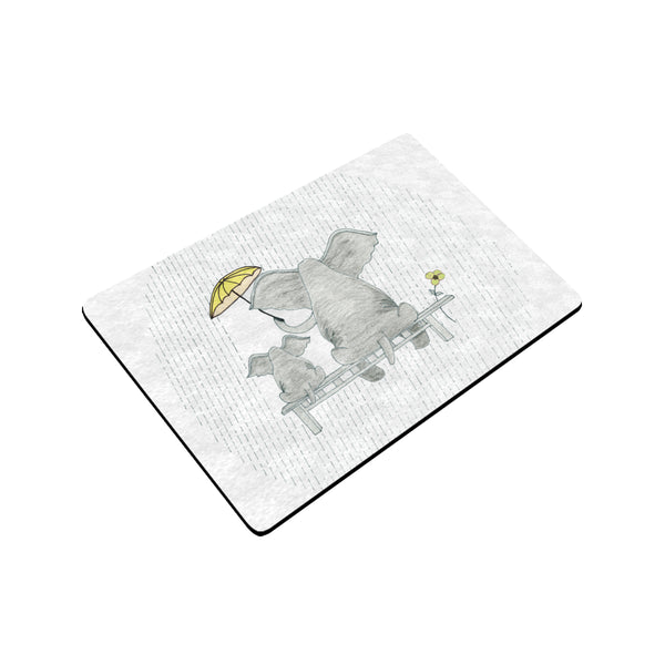 Elephant Mumma Love - Yellow - Doormat