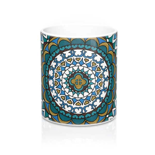 Sofia Calm - Blues Greens - Mug 11oz