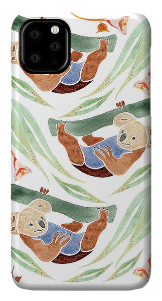 Swinging Koalas - iPhone Case