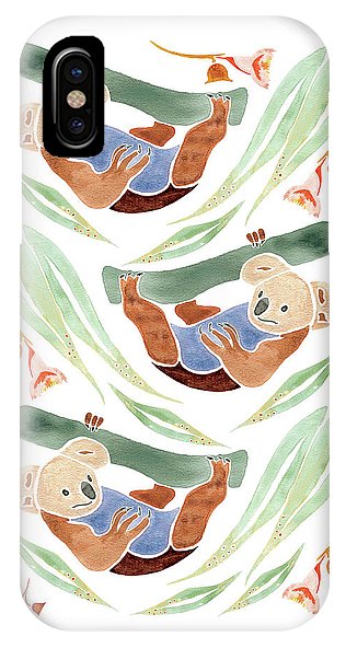 Swinging Koalas - iPhone Case