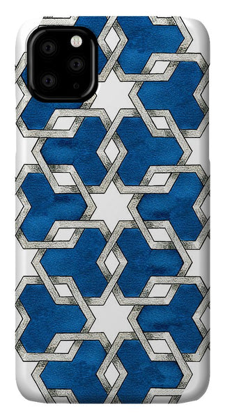 Esrefoglu Tile - Blue - iPhone Case