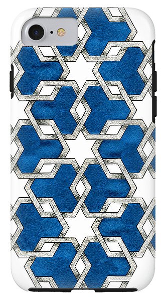 Esrefoglu Tile - Blue - iPhone Case