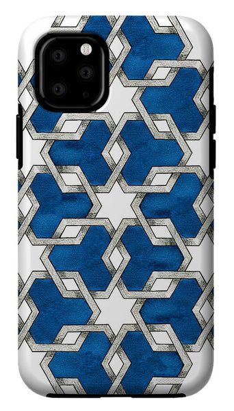 Esrefoglu Tile - Blue - Samsung Phone Case