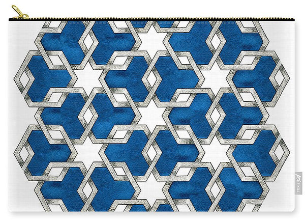 Esrefoglu Tile - Blue - Carry-All Pouch