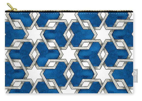 Esrefoglu Tile - Blue - Carry-All Pouch