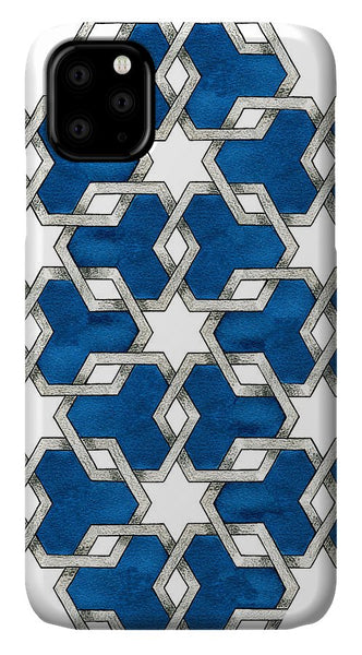 Esrefoglu Tile - Blue - Samsung Phone Case