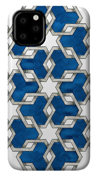 Esrefoglu Tile - Blue - Samsung Phone Case