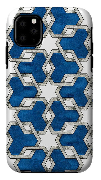 Esrefoglu Tile - Blue - Samsung Phone Case