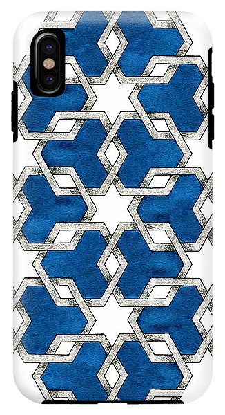 Esrefoglu Tile - Blue - iPhone Case