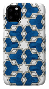 Esrefoglu Tile - Blue - iPhone Case