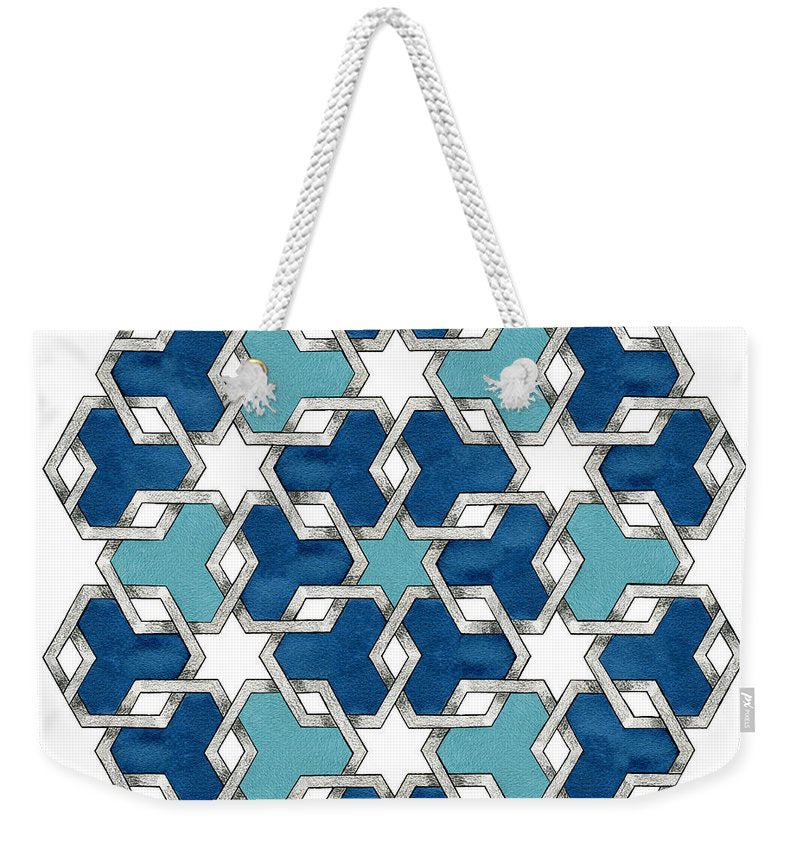 Esrefoglu - Blue Aqua - Weekender Tote Bag