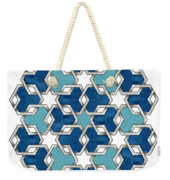 Esrefoglu - Blue Aqua - Weekender Tote Bag