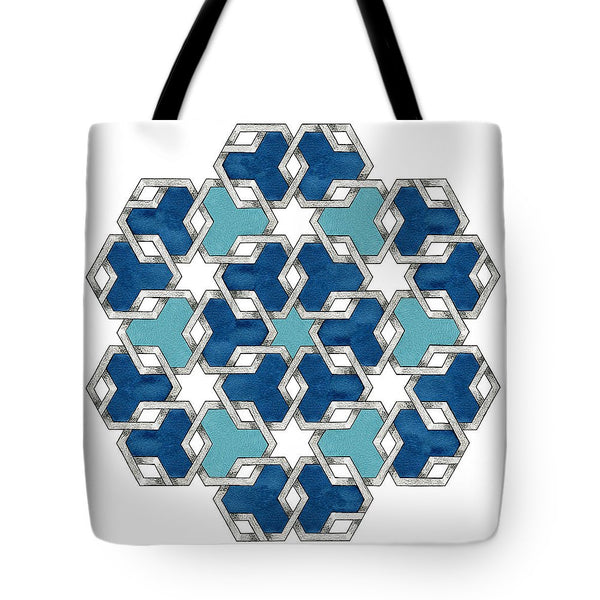 Esrefoglu - Blue Aqua - Tote Bag