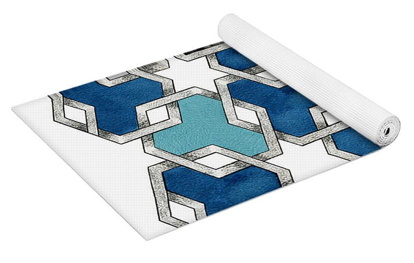 Esrefoglu - Blue Aqua - Yoga Mat