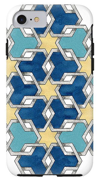 Esrefoglu - Blue Aqua Yellow - Samsung Phone Case