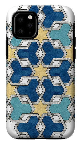 Esrefoglu - Blue Aqua Yellow - Samsung Phone Case