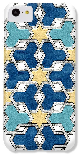 Esrefoglu - Blue Aqua Yellow - iPhone Case