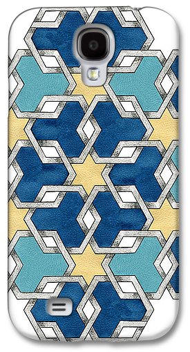 Esrefoglu - Blue Aqua Yellow - Samsung Phone Case