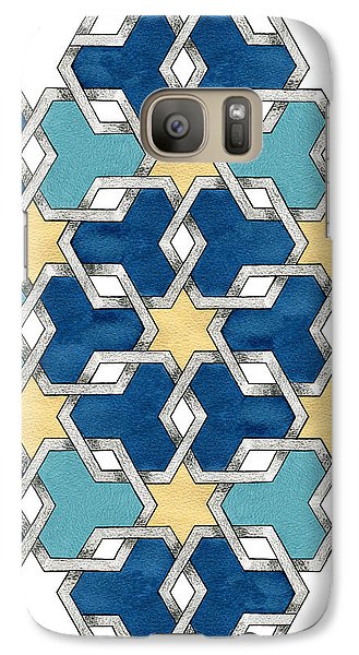 Esrefoglu - Blue Aqua Yellow - iPhone Case