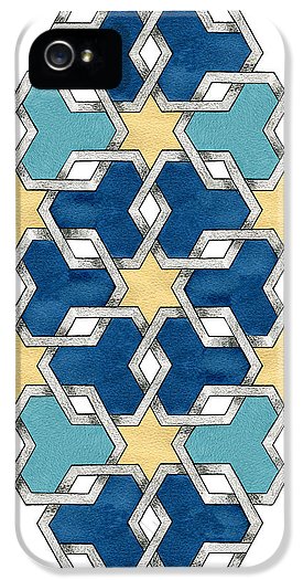 Esrefoglu - Blue Aqua Yellow - iPhone Case