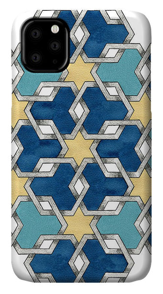 Esrefoglu - Blue Aqua Yellow - Samsung Phone Case