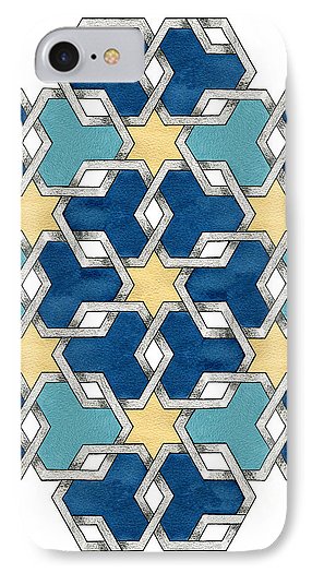 Esrefoglu - Blue Aqua Yellow - Samsung Phone Case