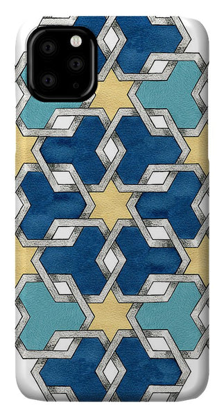 Esrefoglu - Blue Aqua Yellow - Samsung Phone Case