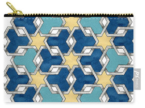 Esrefoglu - Blue Aqua Yellow - Carry-All Pouch