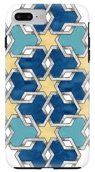 Esrefoglu - Blue Aqua Yellow - Samsung Phone Case