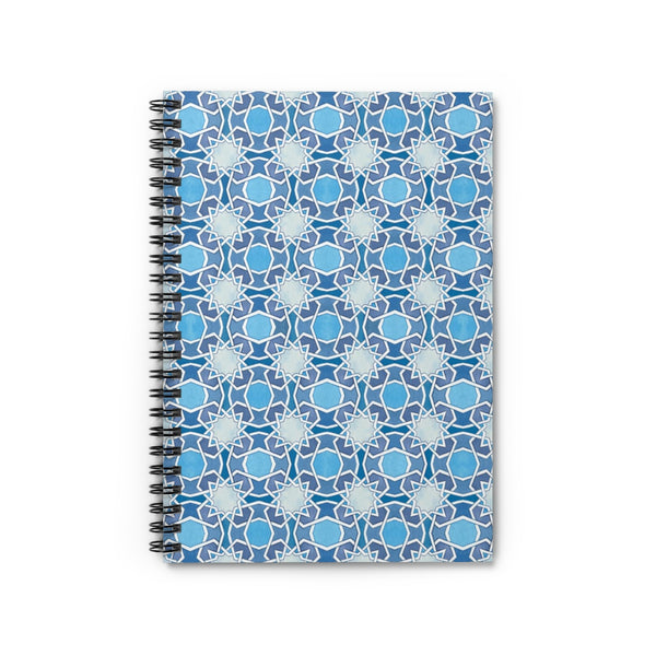 Mustansiriya Blue - Spiral Notebook