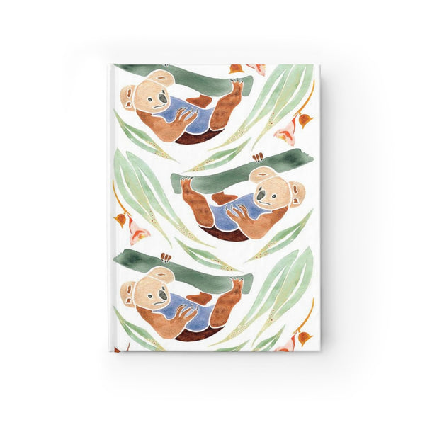 Swinging Koalas - Journal with Ruled Lines