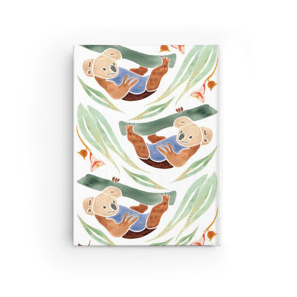 Swinging Koalas - Journal with Ruled Lines