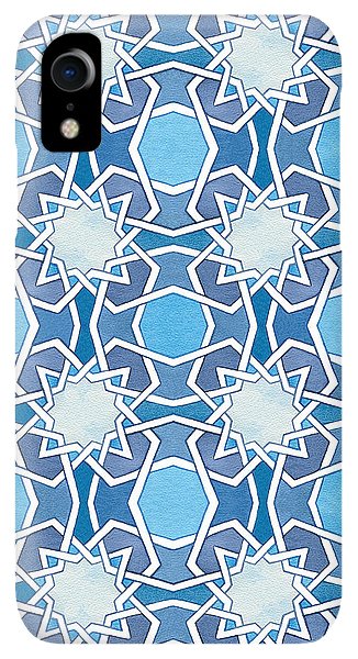 Mustansiriya Tile - Blues - Samsung Phone Case