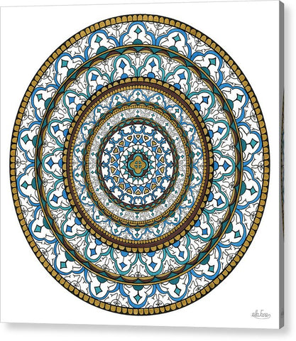 Sofia Calm - Blues Greens - Acrylic Print