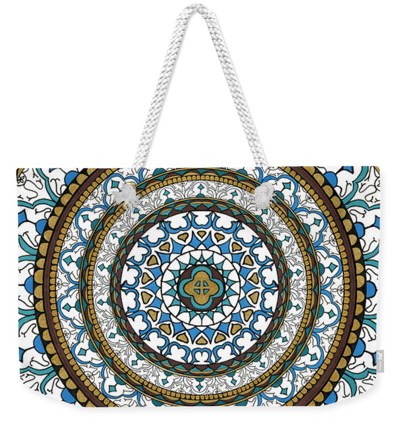 Sofia Calm - Blues Greens - Weekender Tote Bag